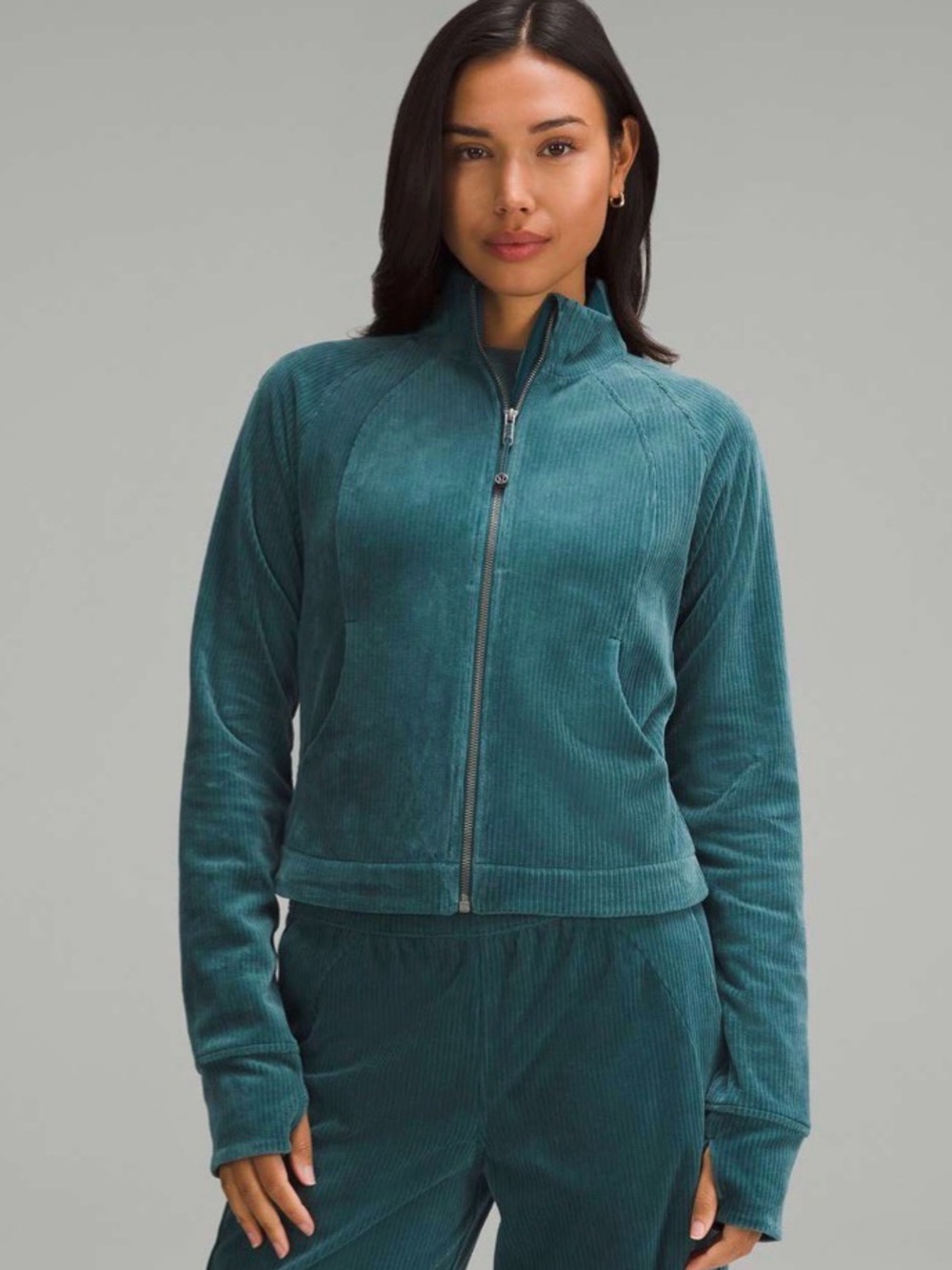 Lululemon Scuba Track Jacket *Velvet Cord